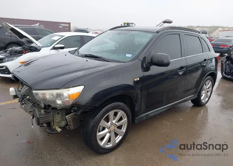 2015 Mitsubishi Outlander Sport Se from USA, damaged, VIN 4A4AP4AUXFE028322